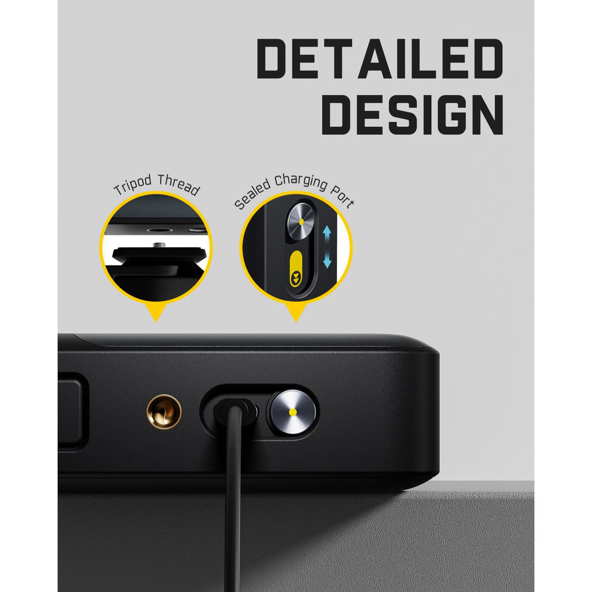 Fanttik A10 Pro 2-in-1 Digital Laser Tape Mesure - Black