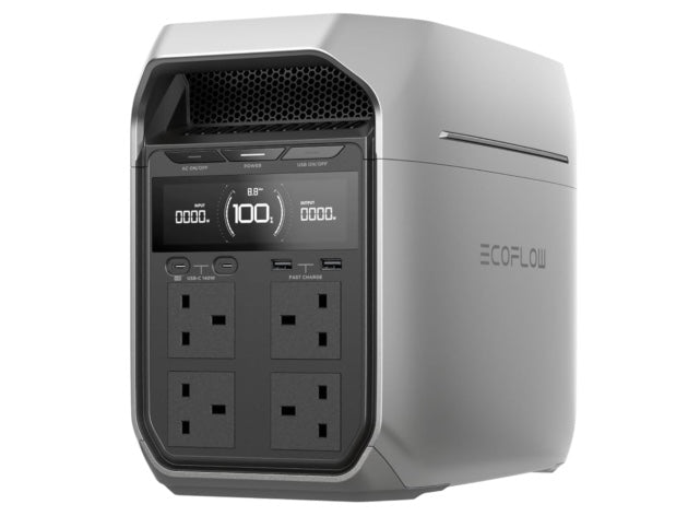 EcoFlow DELTA 3 Max Plus محطة طاقة محمولة (2048 واط/ساعة / 3000 واط) ذروة 6000 واط