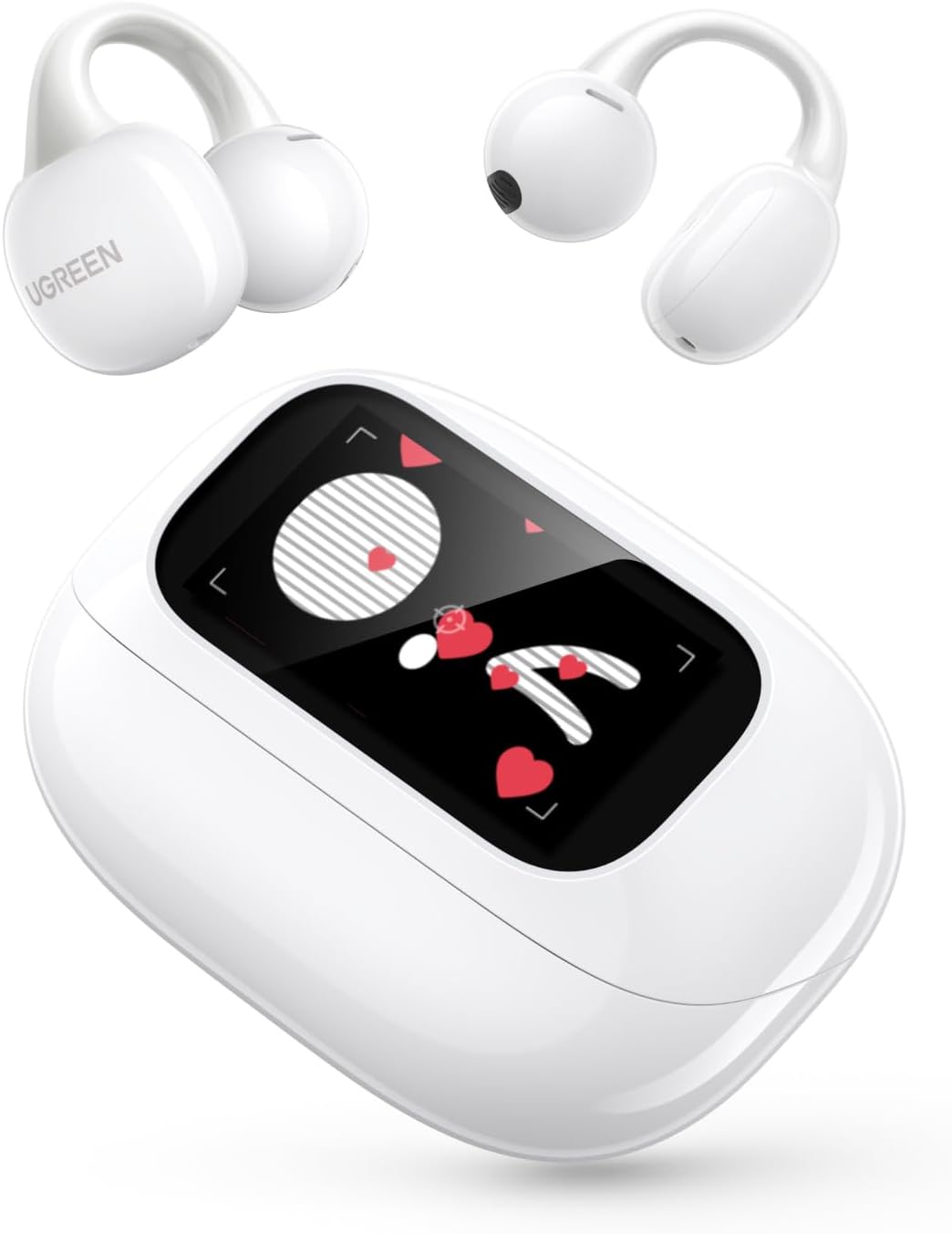 UGREEN سماعات أذن لاسلكية حقيقية HiTune S6 ClipBuds Magic باللون الأبيض - WS208