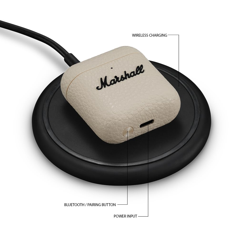 Marshall Minor IV Wireless Earbuds-Cream -MINORIV-CRM