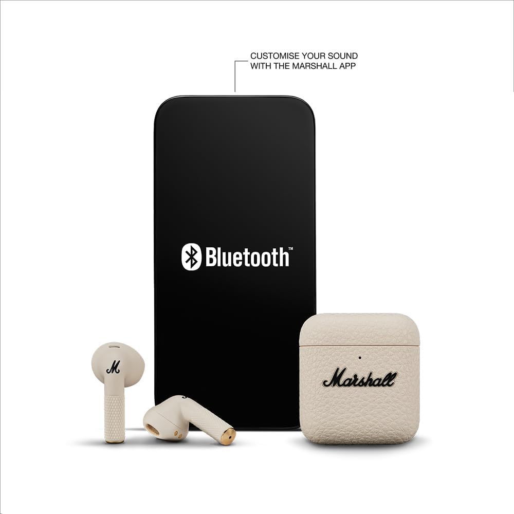 Marshall Minor IV Wireless Earbuds-Cream -MINORIV-CRM