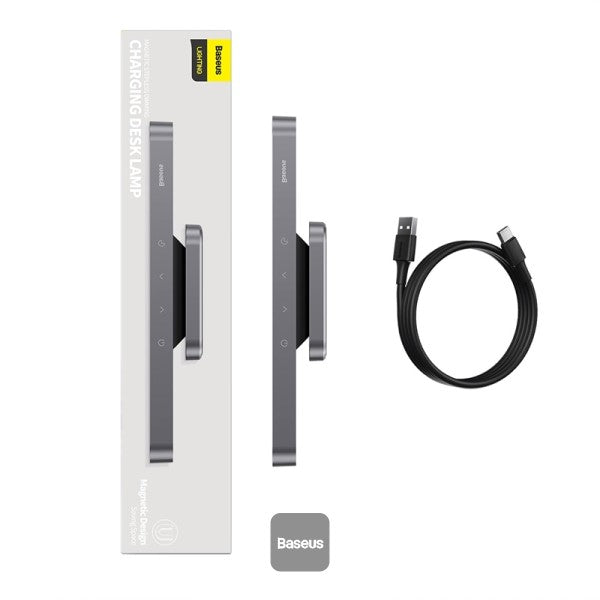 Baseus Magnetic Stepless Dimming Desk Lamp – Deep Gray