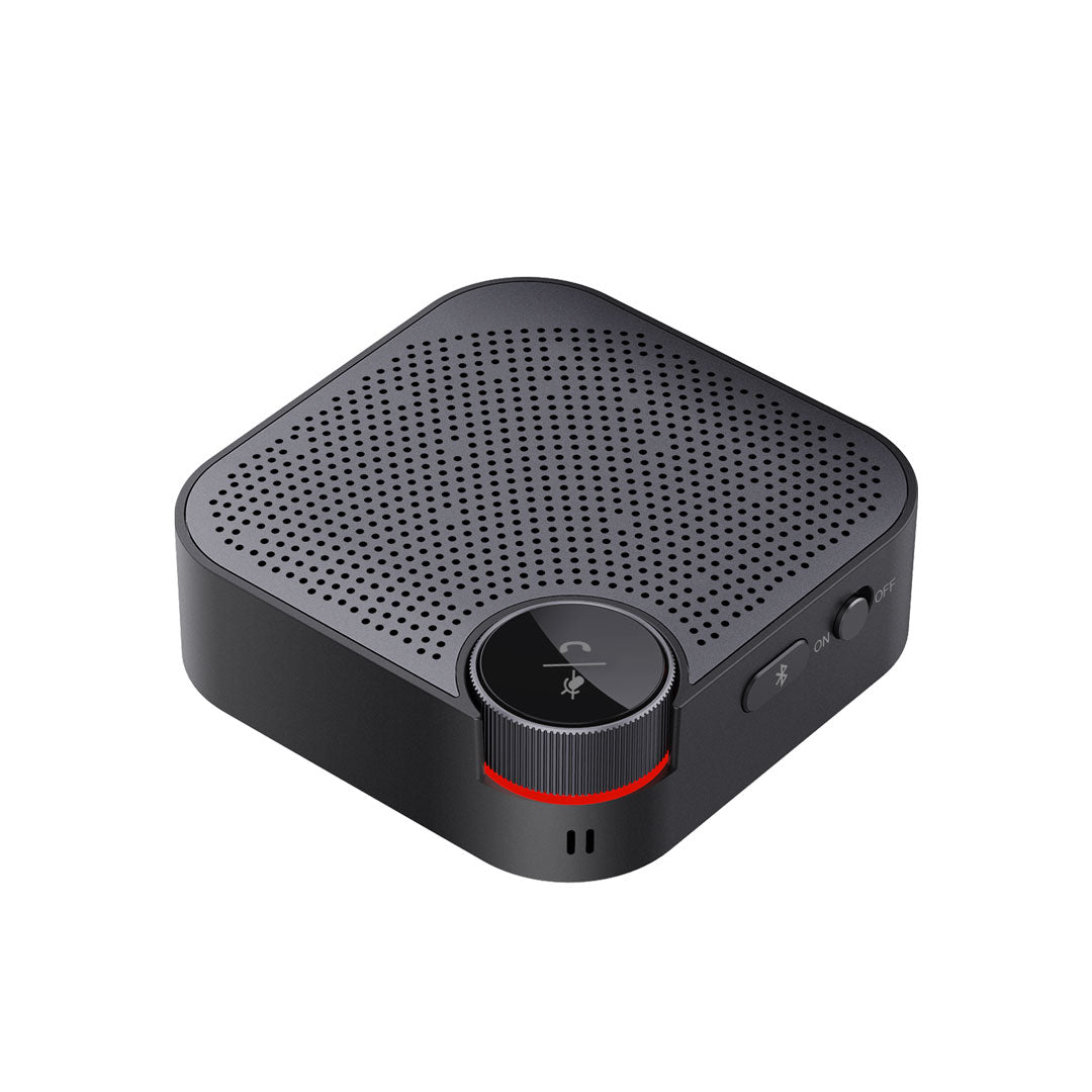 Porodo Wireless Conference Speaker Omni-Directional Audio Pickup - PD-BCNFS-BK