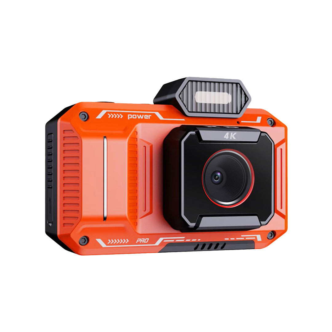 Porodo Advanced Digital Camera Video Stabilization & 18x Zoom - PD-FHDCAM48-WH