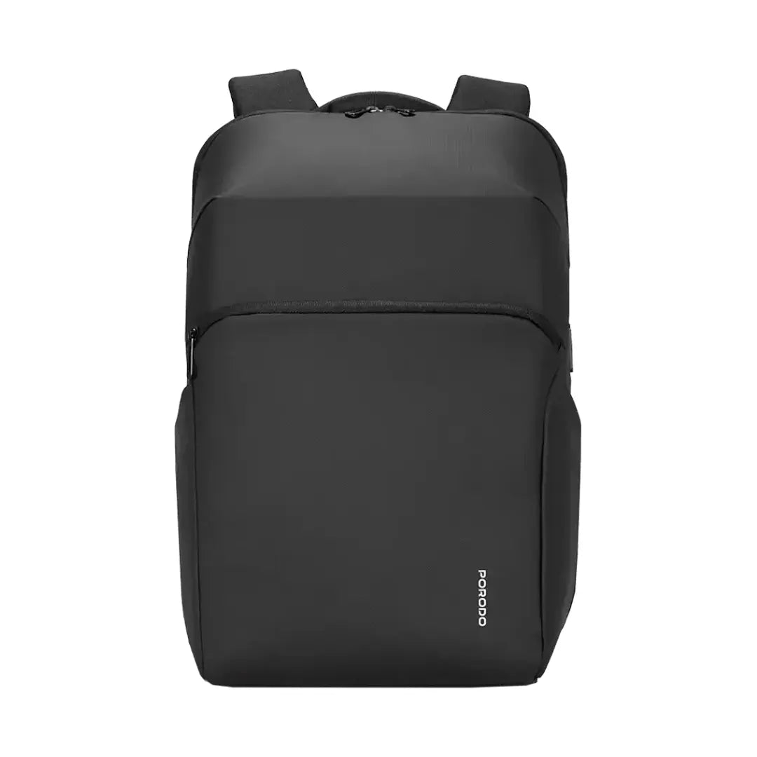 Porodo Lifestyle Water-Resistant PU Backpack - PD-LFST122-BK