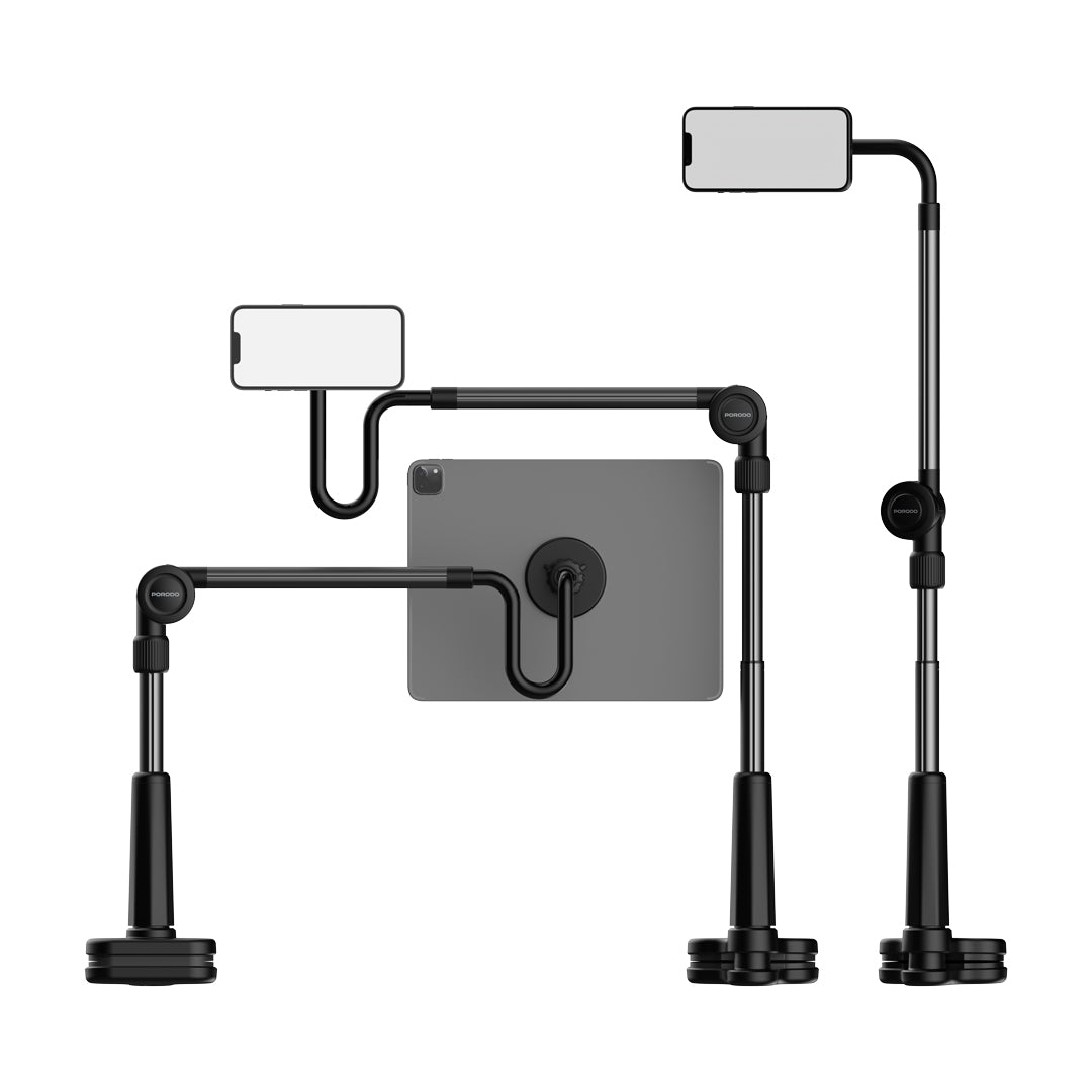 Porodo Lazy Bracket Magsafe & Tablet - PD-LMGS92-BK