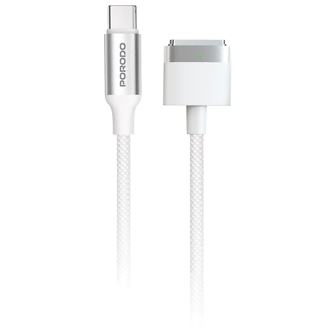 Porodo USB-C to MagSafe 3 Fast Charging Cable - PDCBL0040WH