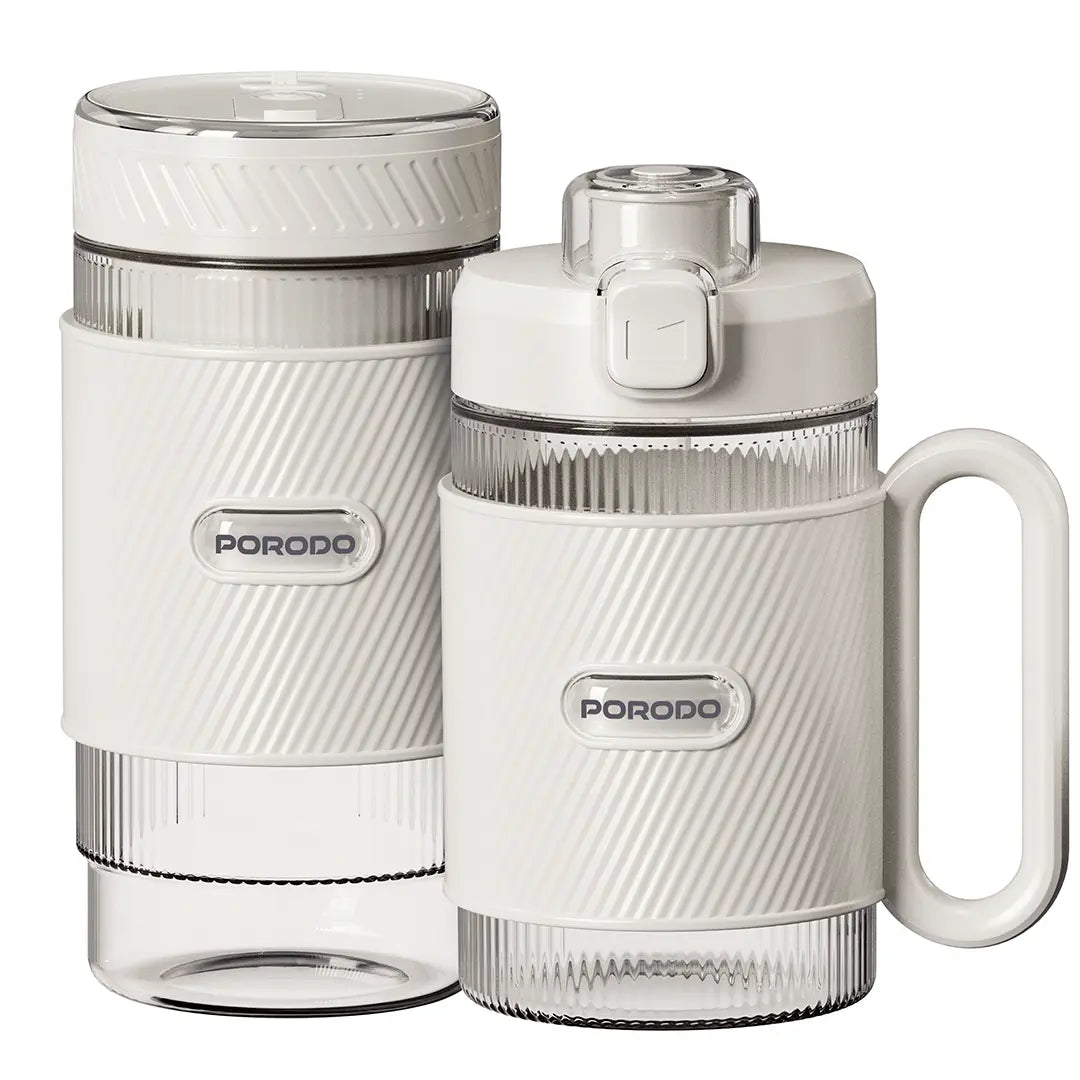 Porodo Lifestyle Portable Dual-Cup Smoothie Blender - PDGCZ0710WH