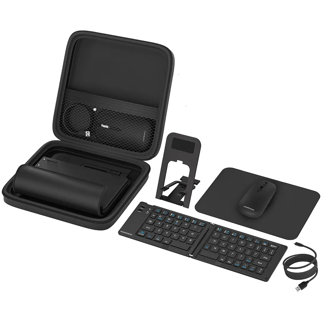 Porodo 6-In-1 keyboard & mouse Set - PDKBMSC2285