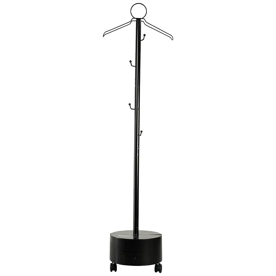 Porodo Lifestyle Essentia Clothing Bakhour Hanger with Storage Tray & Wheels - PDLFST212BK