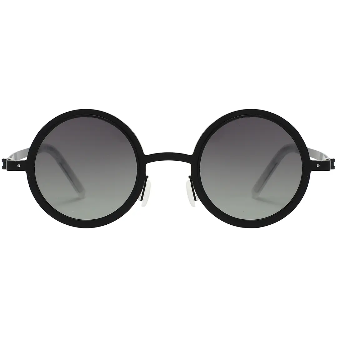 Porodo Lifestyle Geneva Round Frame Sunglasses - PDLFST5200BK