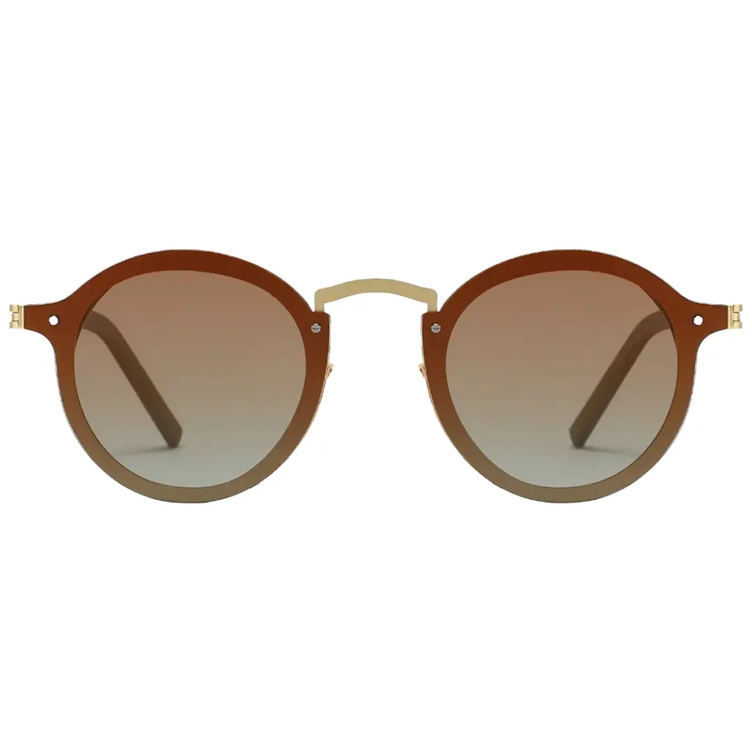 Porodo Lifestyle Riviera Round Frame Sunglasses - PDLFST5202GD