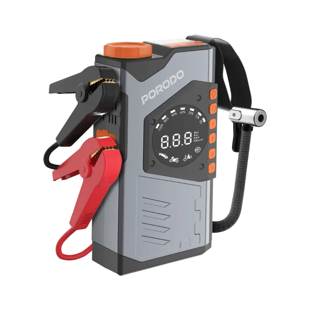 Porodo VoltBoost 10000mAh Compact Utility Tool - PDPBA10GY