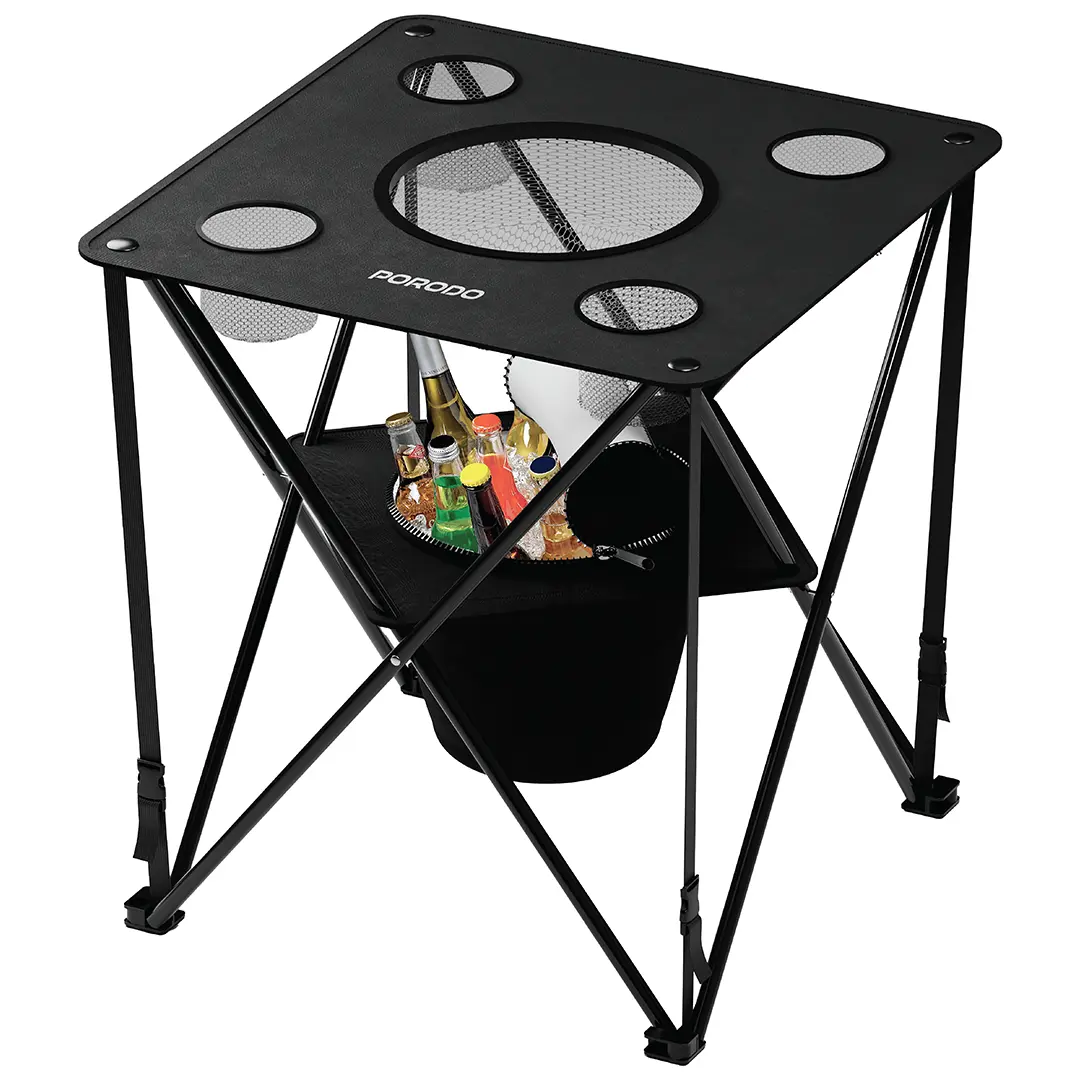 Porodo Lifestyle Outdoor Companion
Foldable Camping Table - PDRS2355BK