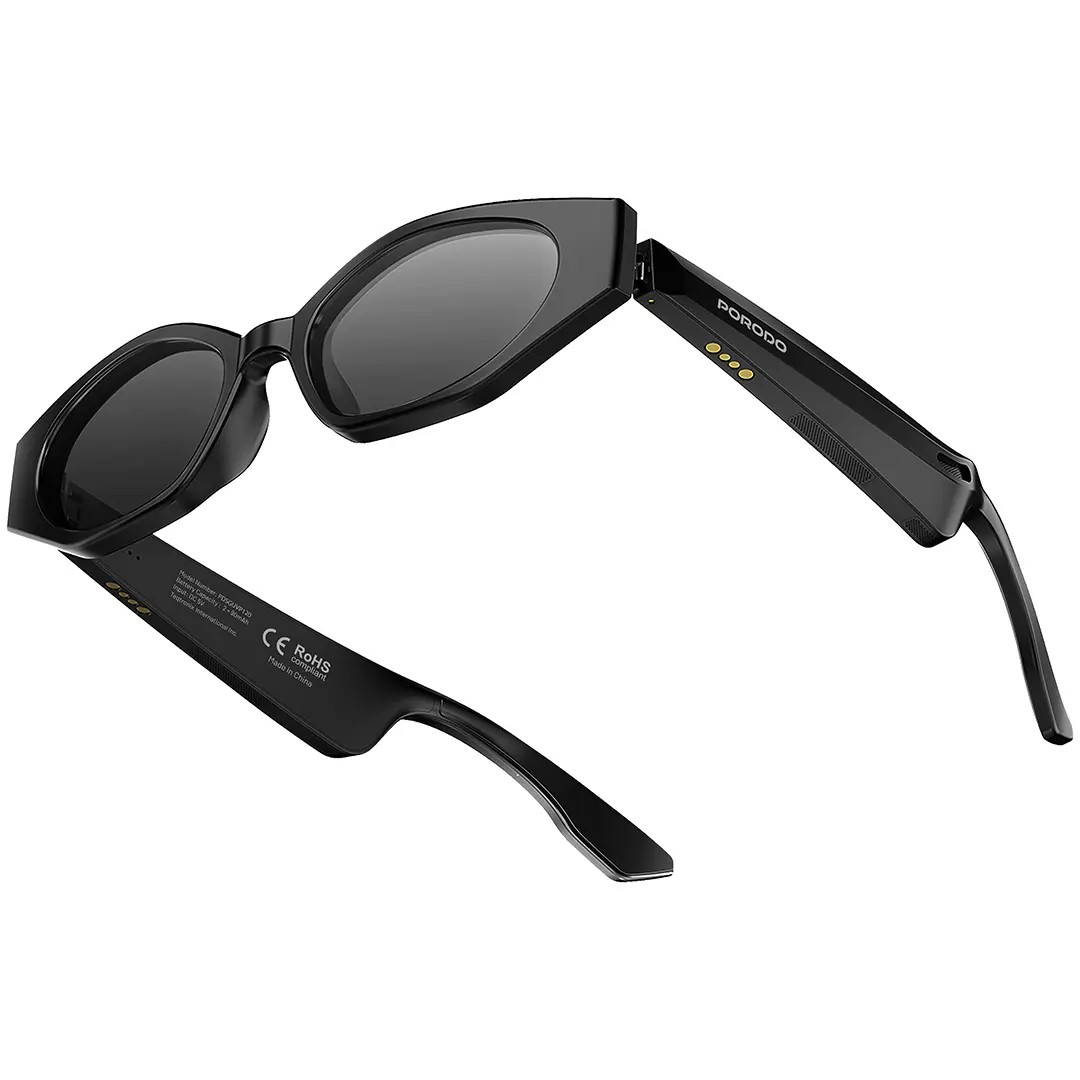 Porodo Lifestyle Tivora Audio Smart Sunglasses - PDSGUVP120BK