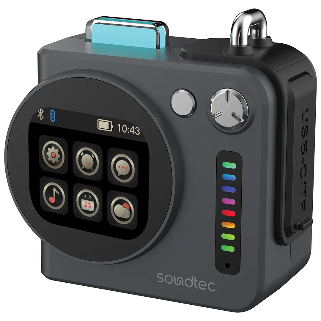 Porodo Soundtec VIBEGO
Mini RGB Speaker - PDSTQS001WH