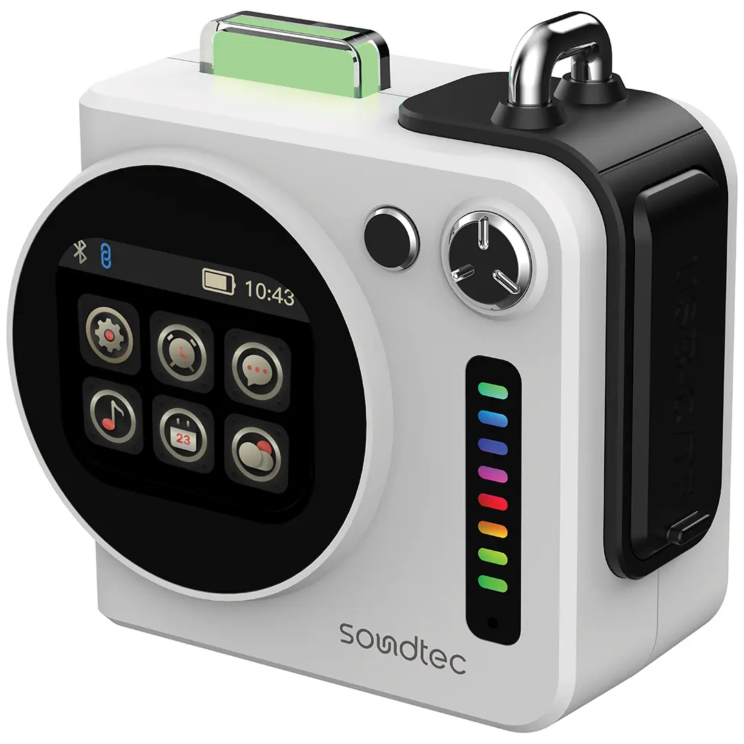 Porodo Soundtec VIBEGO
Mini RGB Speaker - PDSTQS001WH