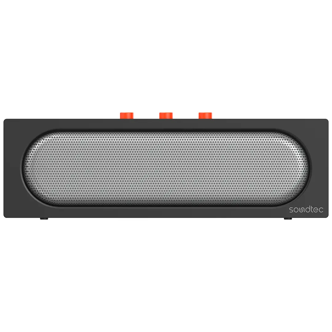 Porodo Soundtec Vibe Bar Portable Stereo Speaker - PDWBT512BK