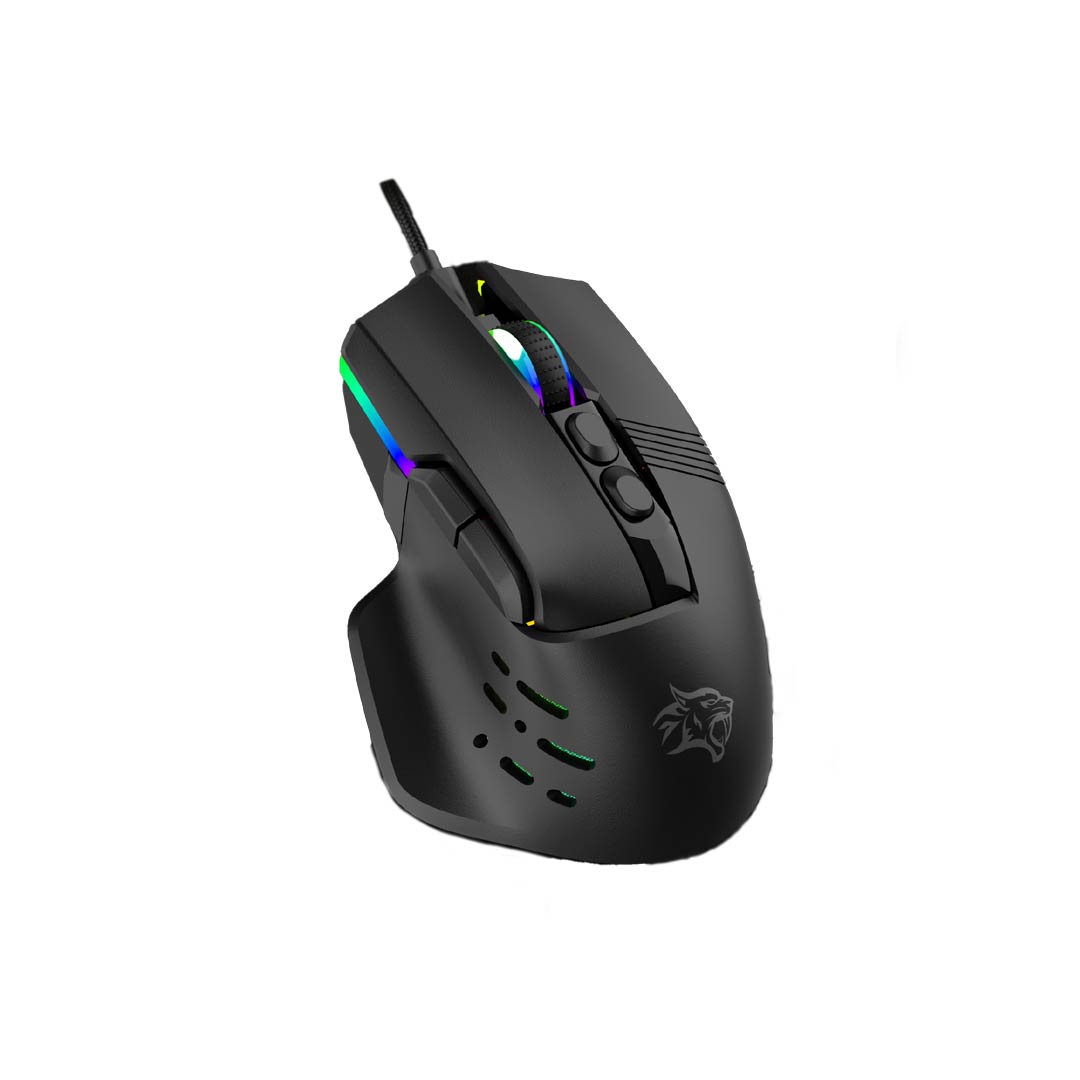 Porodo Gaming 12800 DPI Gaming Mouse 9 Programmable Keys - PDX320