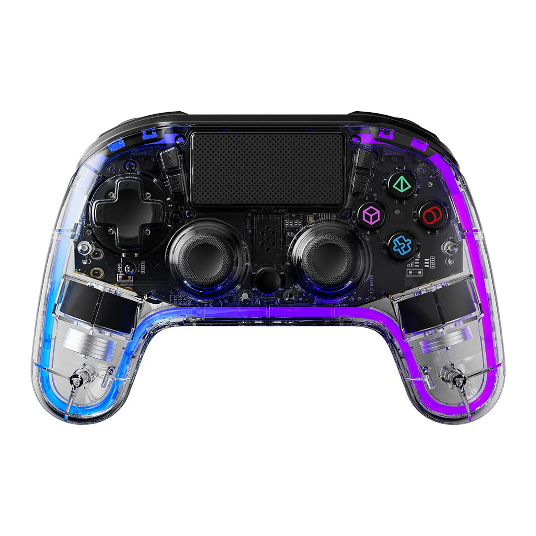 Porodo Gaming Crystal Shell PS4 Controller - PDX629BK