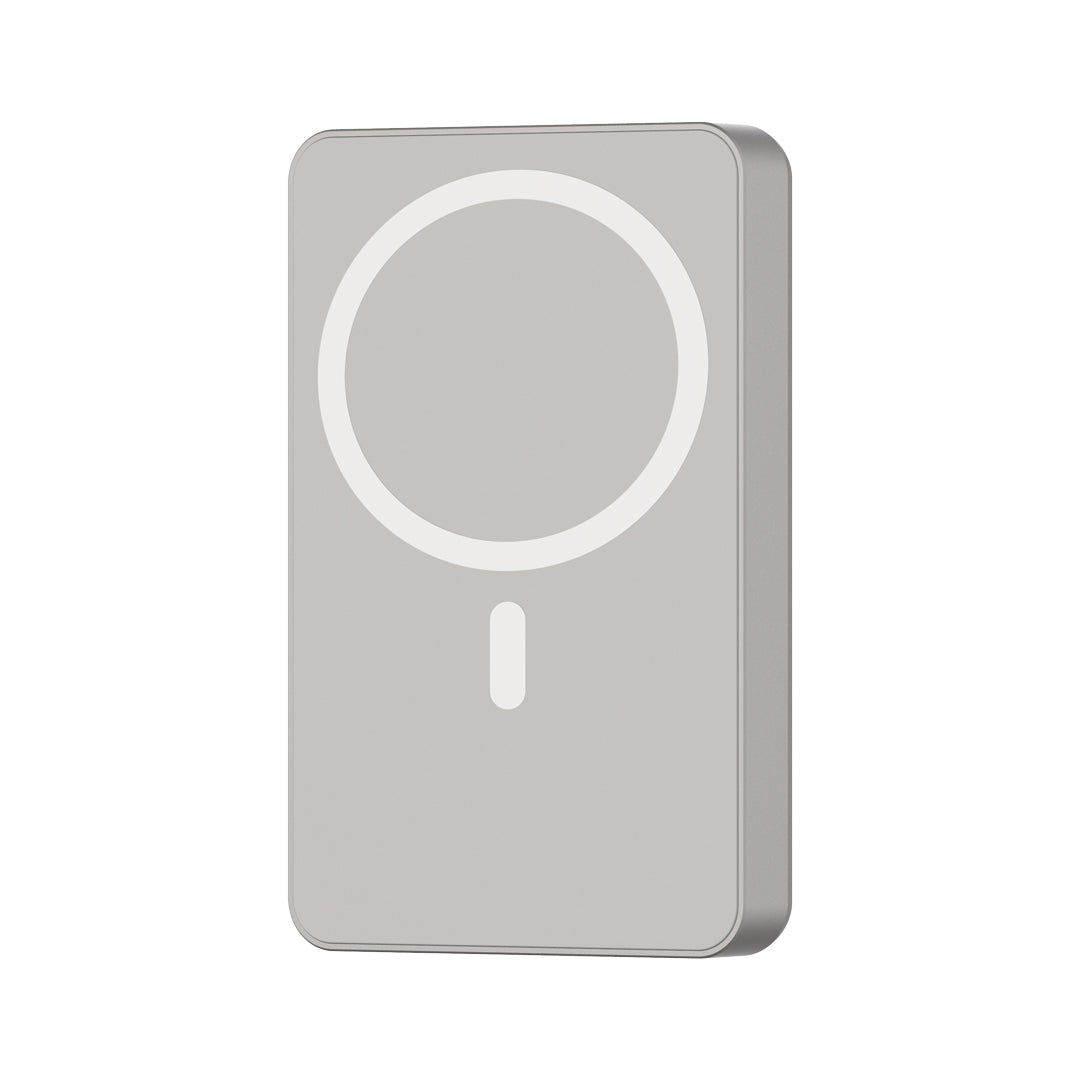 Powerology Spetelli 10000mAh Magsafe Aluminum Power Bank PD 20W - PPBCHA34TI - Titanium