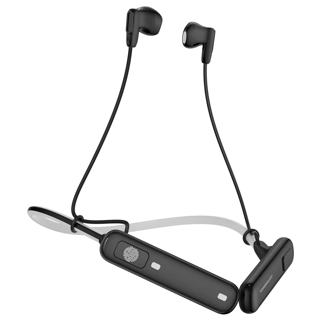 Powerology VOIX ENC Neckband - PWA23WNKB - Black