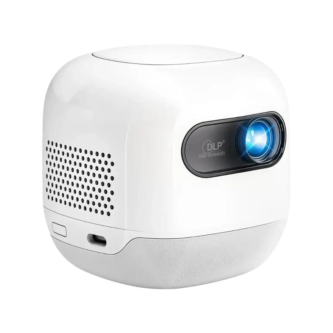 Powerology Mini Beam Portable Projector - PWMPM2WH - White