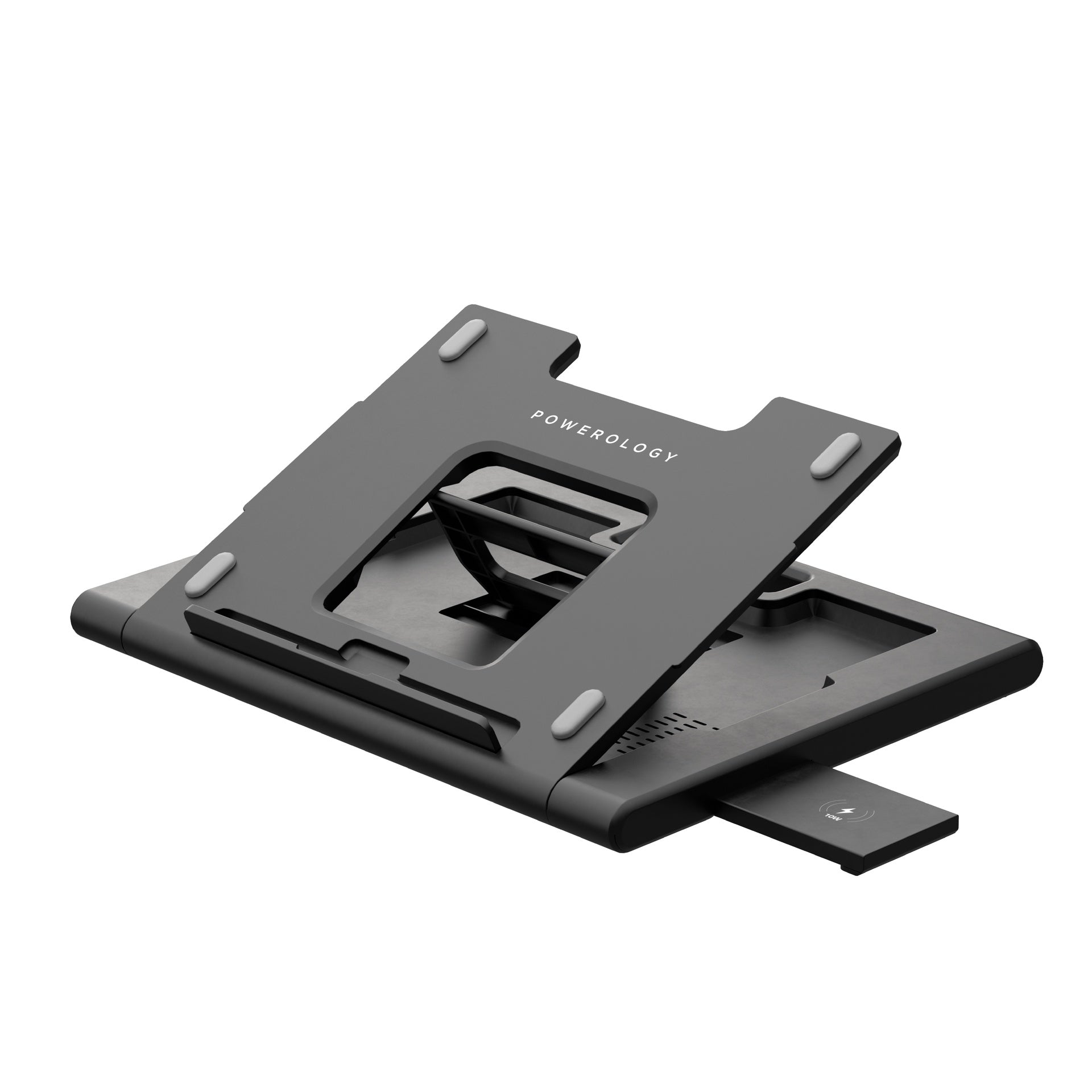 Powerology Multi-Functional Pro Hub with 100W PD - PWPROHUB-BK - Black