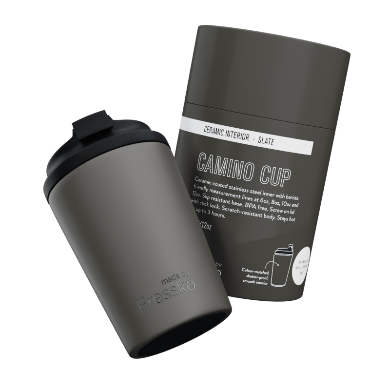 Fressko Camino 340ml / 12oz Cup - Ceramic - Slate