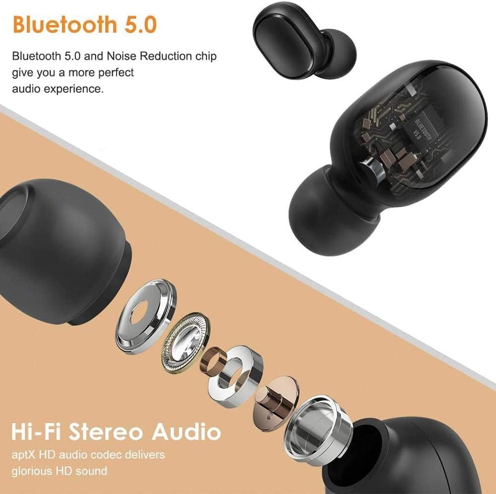 Xiaomi Mi True Wireless Earbuds Basic - أسود