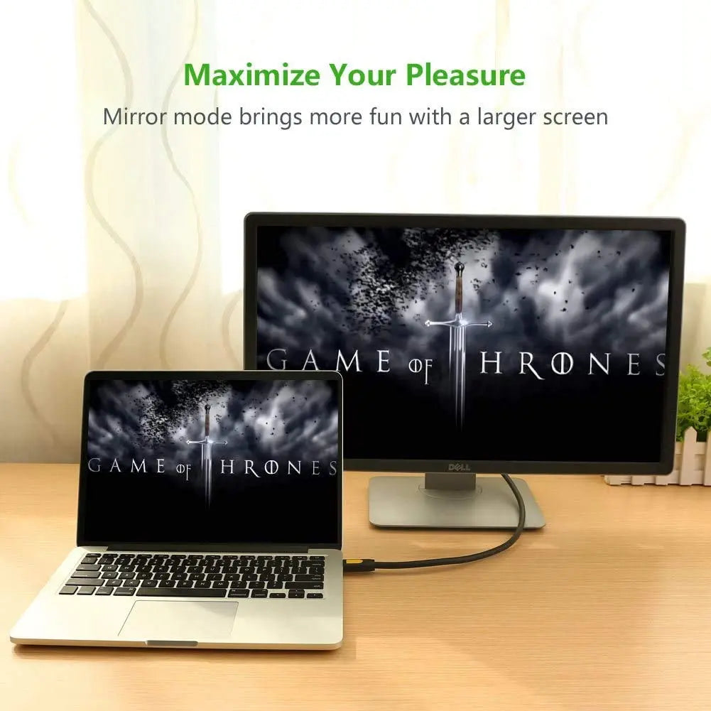 UGREEN كابل HDMI بدقة 4K ذكر إلى ذكر 2م (أسود) - HD101