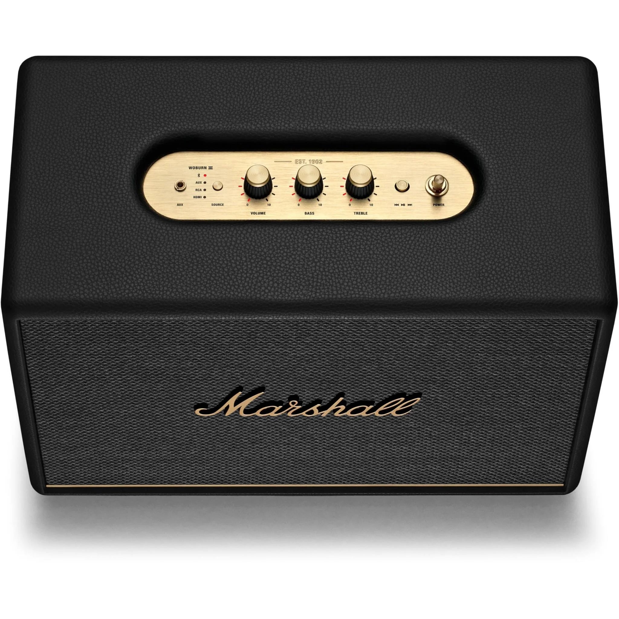 Marshall Woburn BT III Portbale Wireless Speaker-Black -WOBURN BTIII