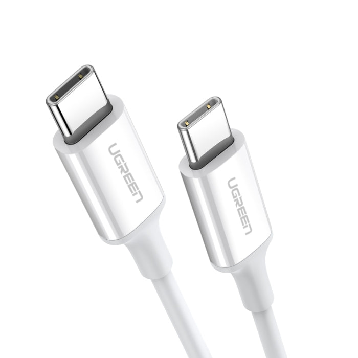 غطاء UGREEN USB C 2.0 CM/M ABS بطول 1.5 متر (أبيض)
