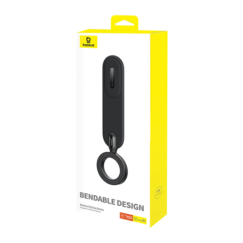 Baseus C02 Go Magnetic Car Mount – Black