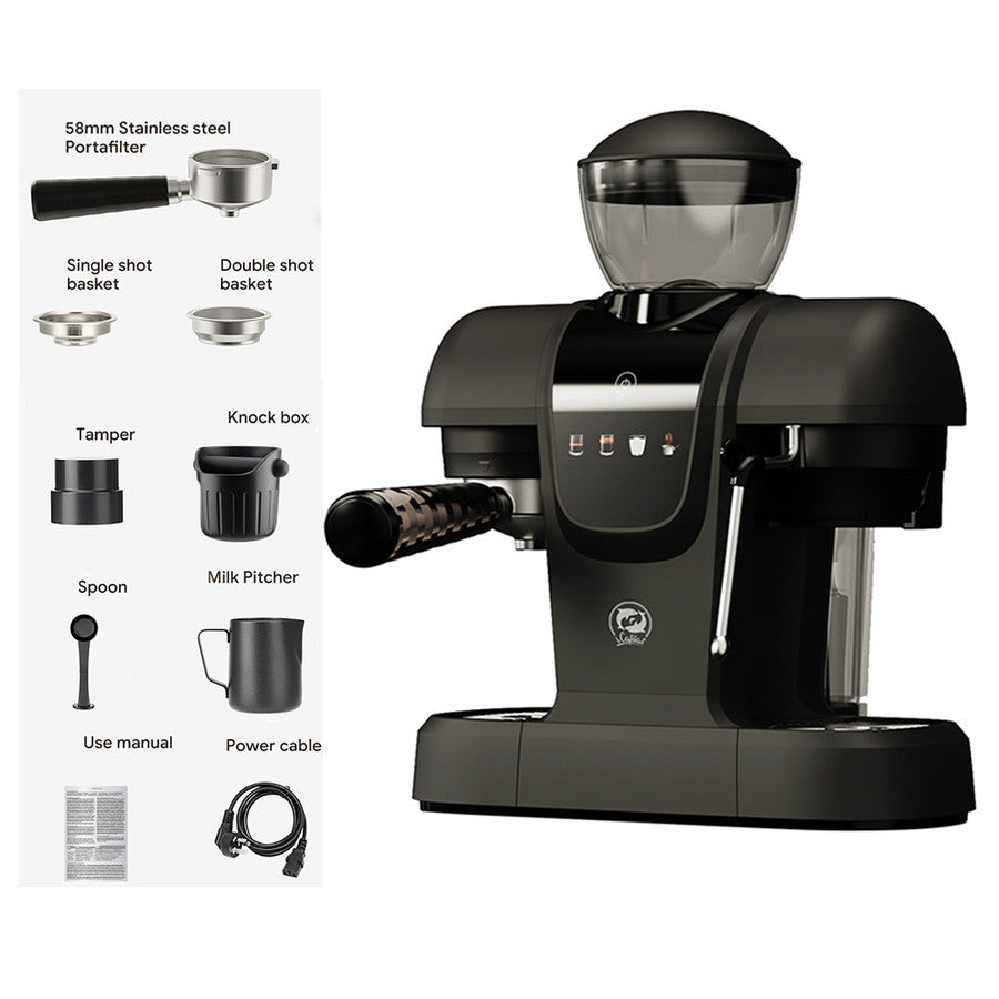 iCafilas Semi-Automatic Espresso Coffee Maker - ME2603-BK