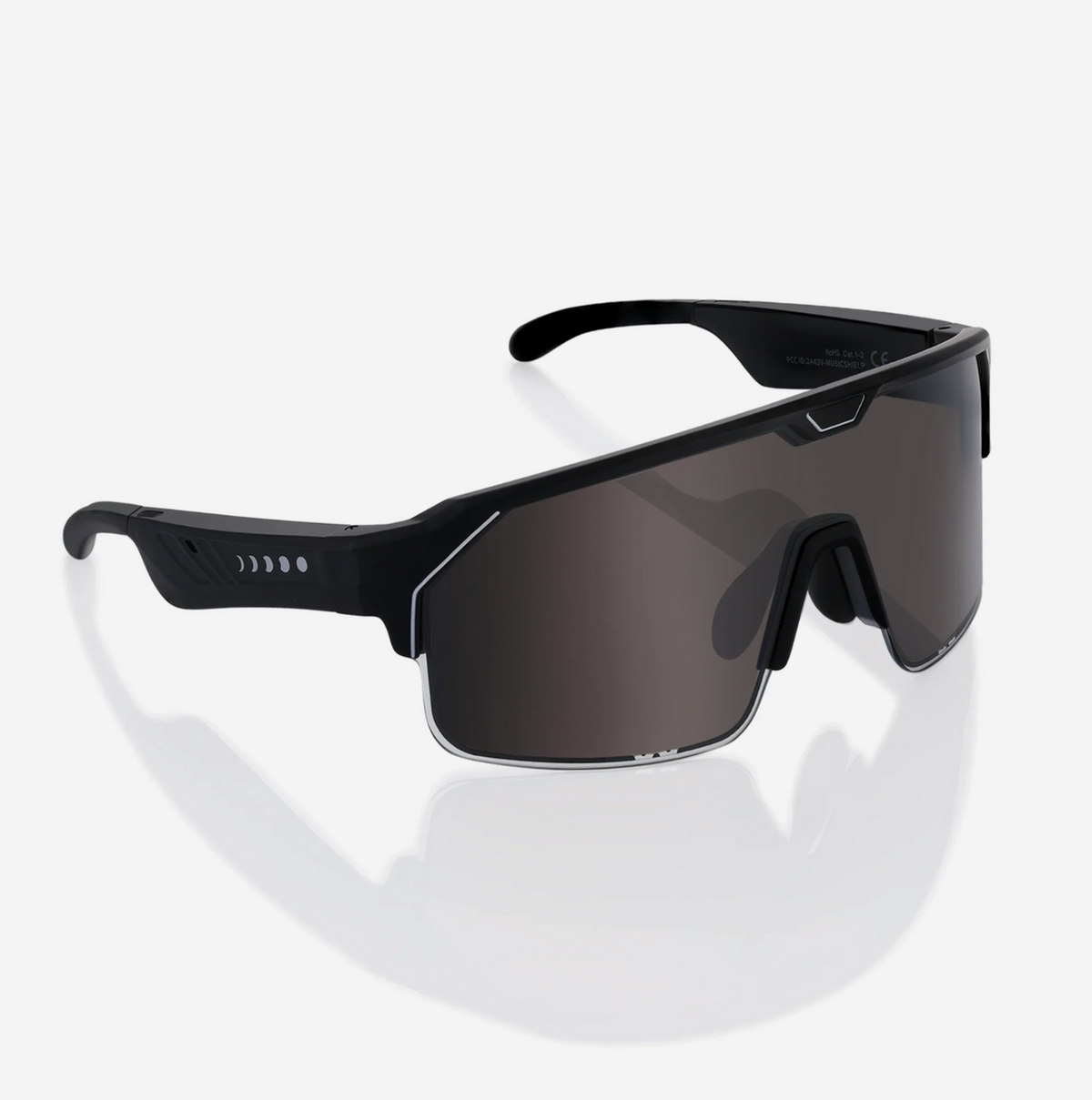 Chamelo Music Shield Slider HVL (Smoke Mirror - Matte Black Frame)