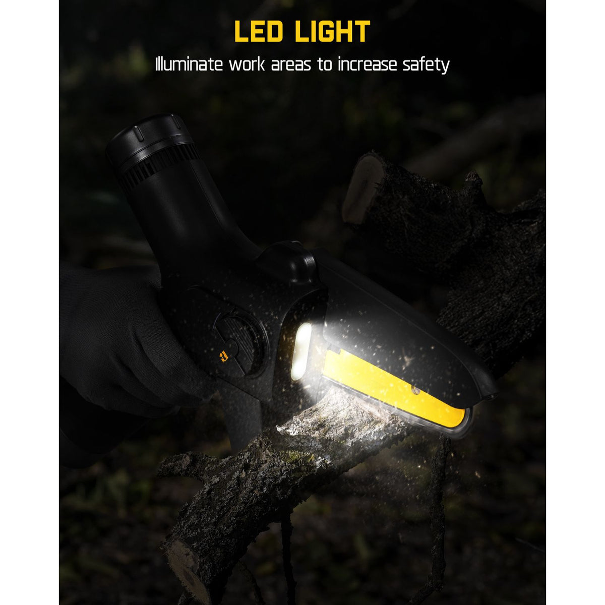 Fanttik W10 APEX Mini Chainsaw - Black
