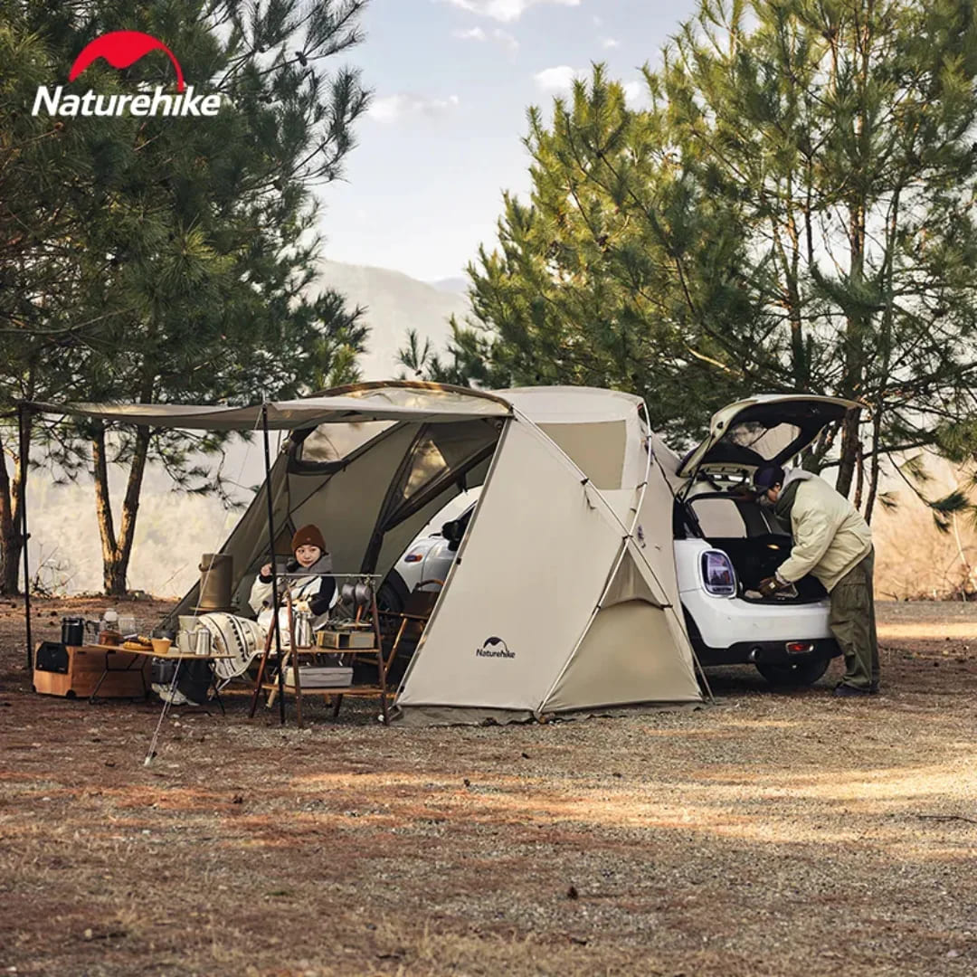 Naturehike Cloud wild car side tent - khaki