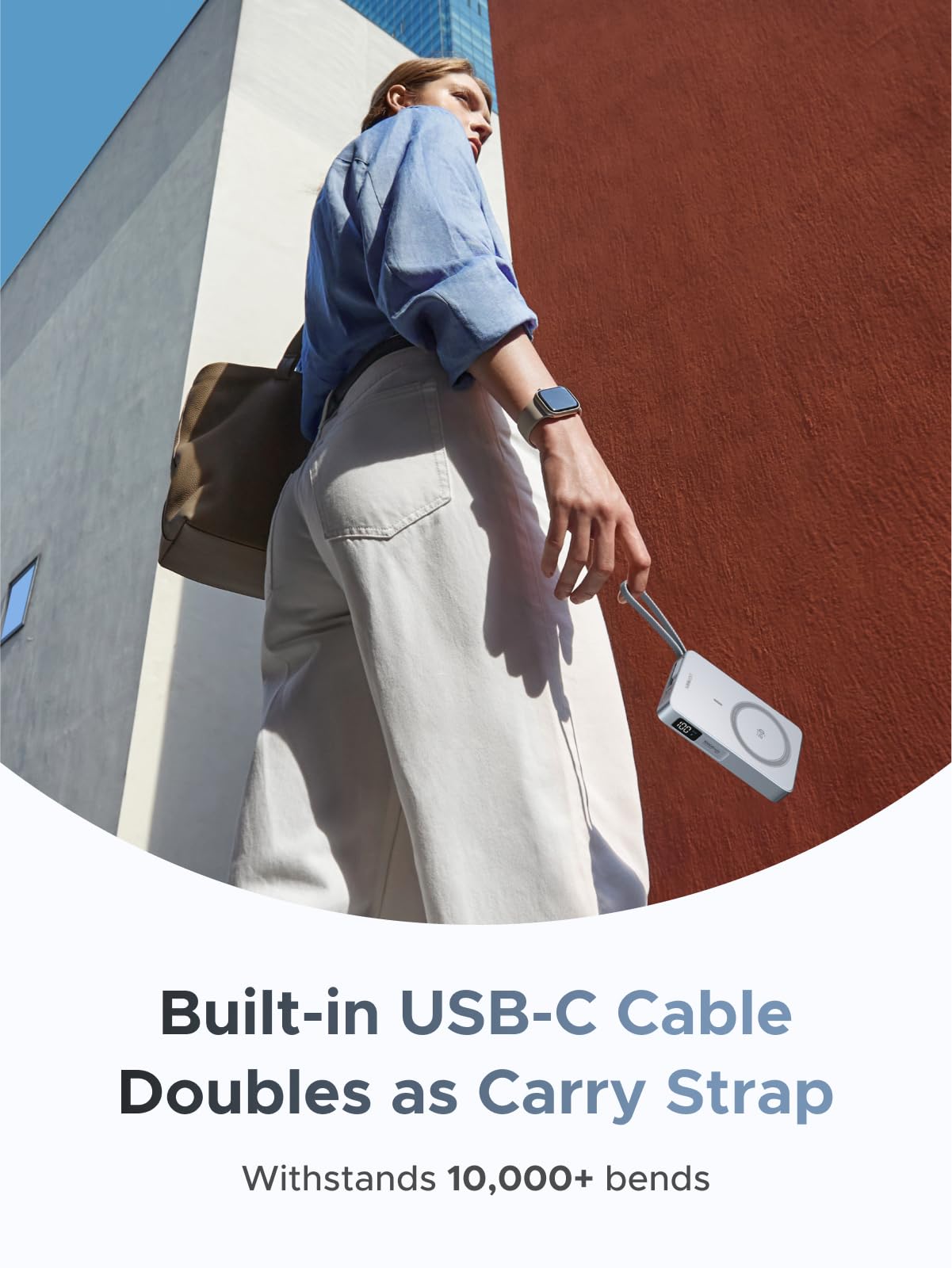 UGREEN MagFlow PB773 charging three devices