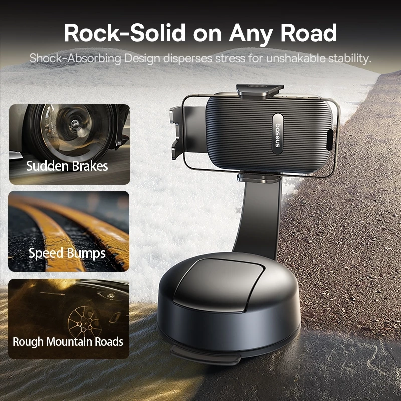 Baseus PrimeTrip C03 Air Clamping Car Mount – Suction Cup Version