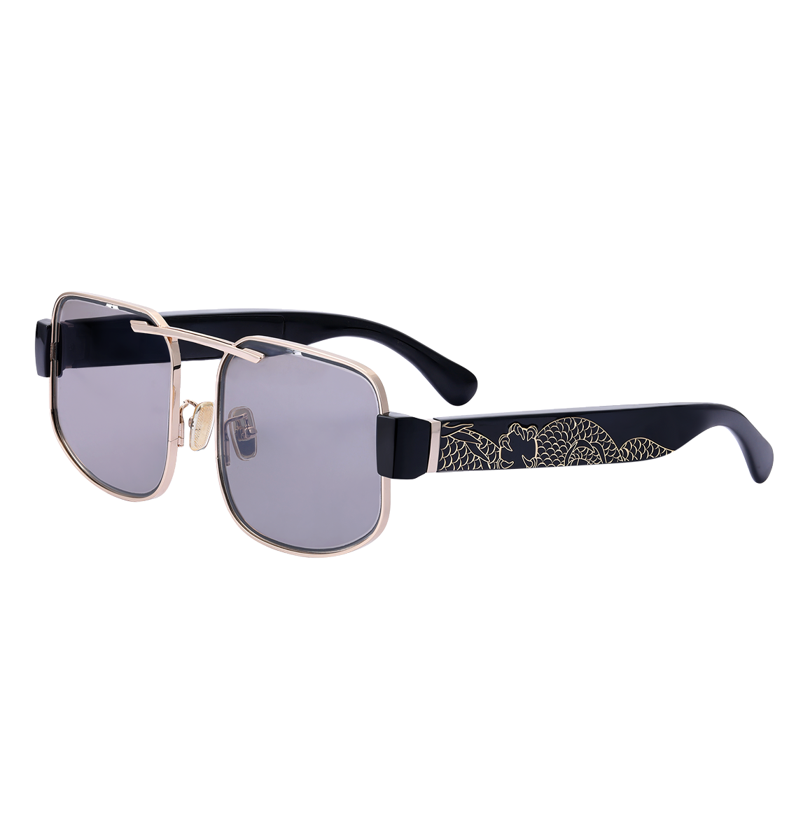 Chamelo Dragon Smart Glasses – Temple Arm with Speaker Detail