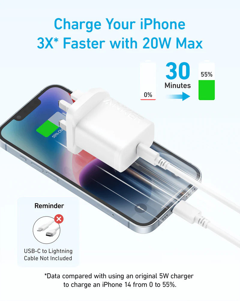 Anker Select Charger (20W) -White
