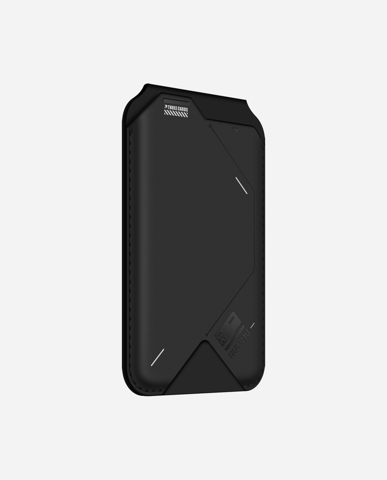 AULUMU G02 Magnetic Flip Wallet & Stand - Black