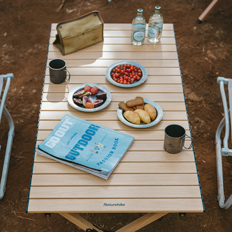 Naturehike Xingjian L01 Egg Roll Table - Oak XL (150×70×55)
