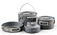 Naturehike Wild Trekkin Aluminium Alloy Pot Set - Dark Grey (4pcs)