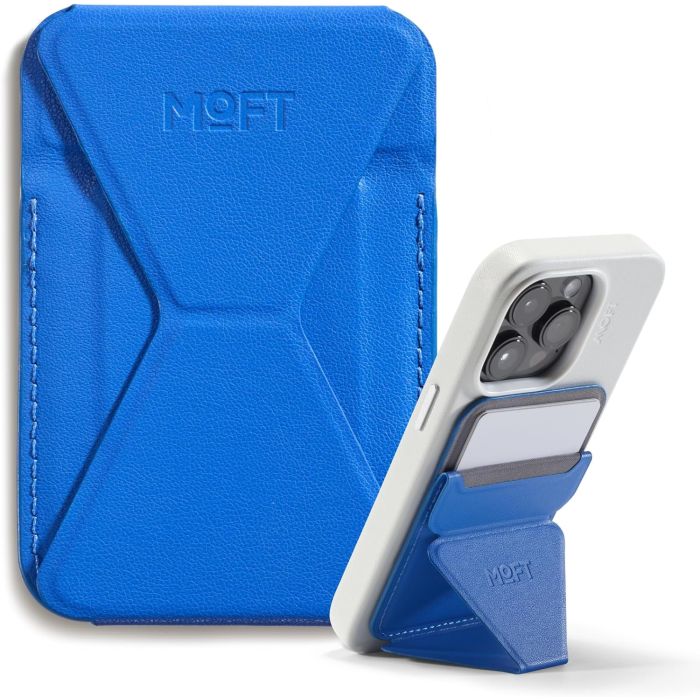 MOFT MS027W-1-ME-NVBU Snap-On iPhone Stand & Wallet