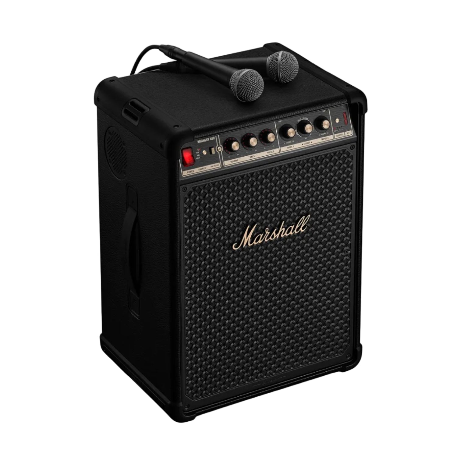 Marshall - Bromley 450 Portable Wireless Party Speaker with Bluetooth- Black-BROMLEY450
