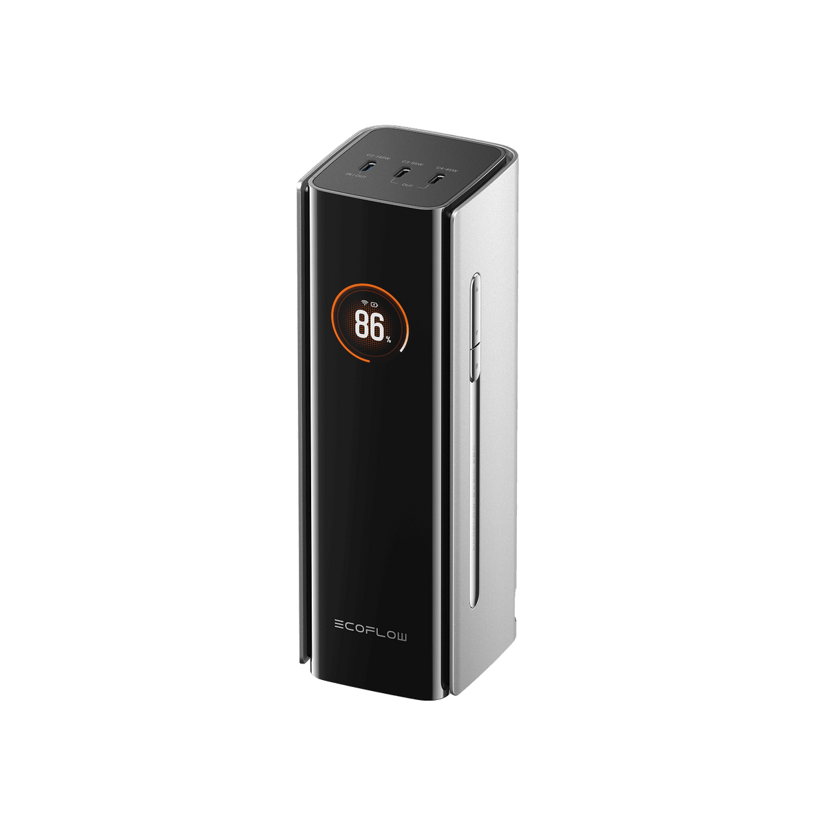 EcoFlow RAPID Pro Power Bank (27,650mAh, 300W, 140W Built-in Cable) - Silver
