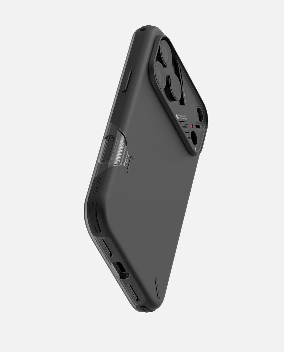 AULUMU A17 Slim Shockproof Case for iPhone 17 Pro Max - Black