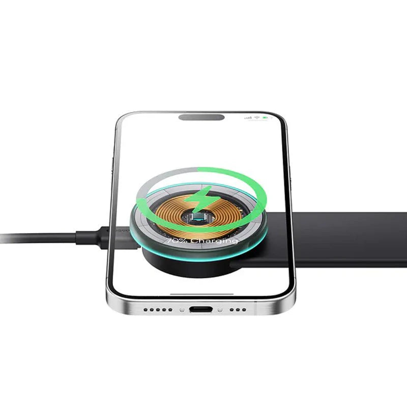 Baseus C02 Pro Magnetic Wireless Car Mount – Black